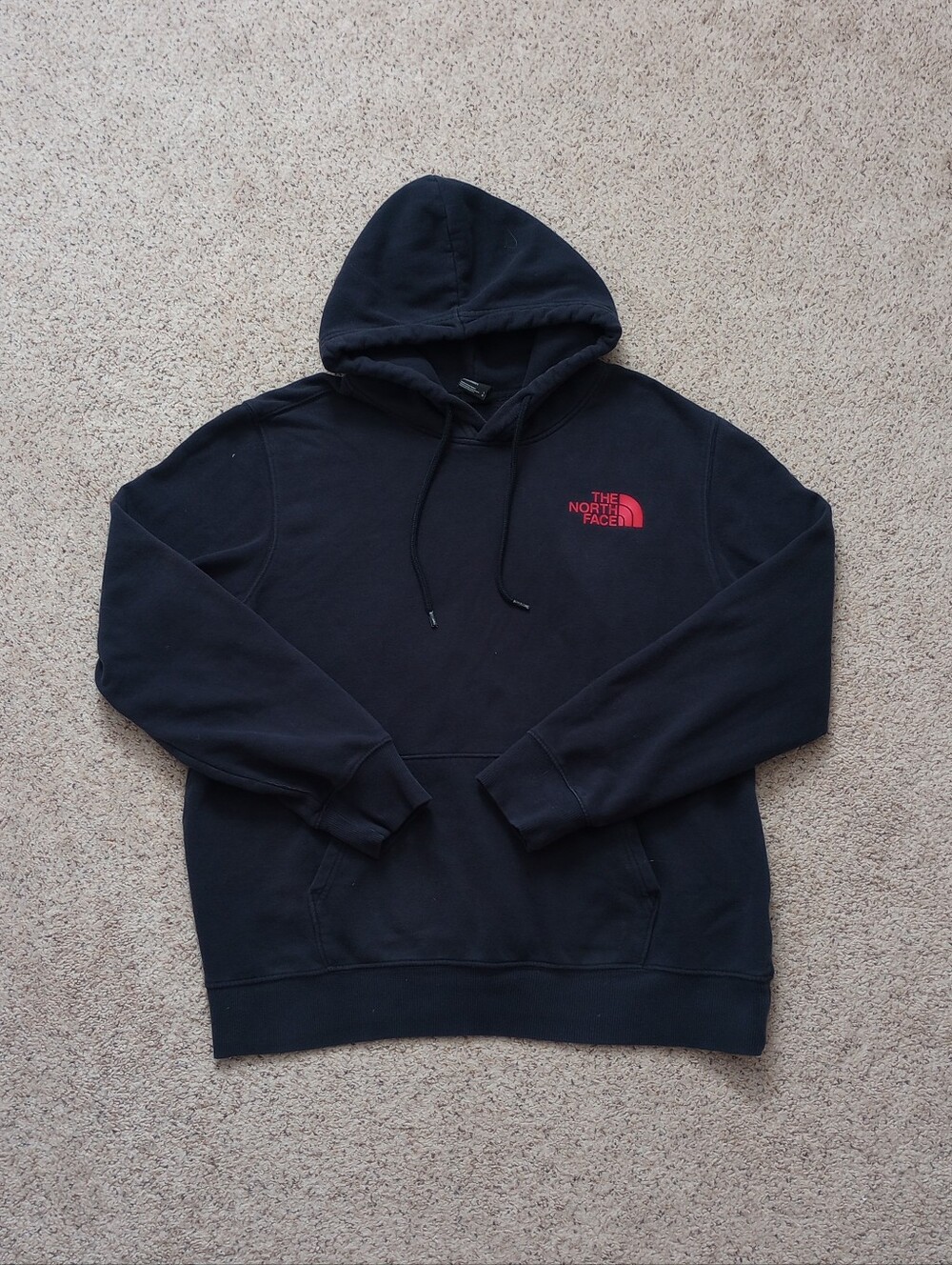 The North Face Hoodie Men's Large Blue & Red